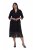 Ulla Popken 852937 Jerseykjole Sort - Jerseykjoler - 