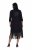 Ulla Popken 852937 Jerseykjole Sort - Jerseykjoler - 