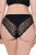 Ulla Popken 853040 Boksertrusser med blonde Sort - Trusser - 