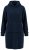 Ulla Popken 853353 Hjemmekjole med hætte Mørkeblå - Pyjama/Loungewear - 