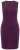 Ulla Popken 853766 Bodycon-kjole med similisten Blomme - Aftenkjoler - Festkjoler i plus size