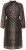 Ulla Popken 853788 Dyreprintet chiffonkjole Lysebrun - Maxikjoler - Maxikjoler i plus size