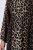 Ulla Popken 853788 Dyreprintet chiffonkjole Lysebrun - Maxikjoler - Maxikjoler i plus size