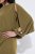 Ulla Popken 854048 Langærmet maxikjole Olivengrøn - Maxikjoler - Maxikjoler i plus size