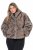 Ulla Popken 854617 Jakke i kunstpels Beige - Jakker - Dame jakker i store størrelser