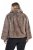 Ulla Popken 854617 Jakke i kunstpels Beige - Jakker - Dame jakker i store størrelser