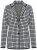 Ulla Popken 855173 Strikket ternet blazer Benhvid - Blazere - Blazere i plusstørrelser til kvinder