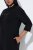 Ulla Popken 855373 Mønstret jerseykjole Sort - Jerseykjoler - 