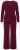 Ulla Popken 855622 Langærmet jumpsuit med V-hals Vinrød - Jumpsuits - Jumpsuits i Store Størrelser