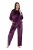 Ulla Popken 856119 Hjemmebukser Blomme - Pyjama/Loungewear - 