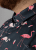 Kam Jeans 6068 Flamingo Short Sleeve Shirt Navy - Skjorter - Skjorter til store mænd 2XL- 8XL