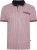 Kam Jeans 5487 Dobby Print Pique Polo Red - Polotrøjer - Polotrøjer 2XL-8XL