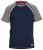 D555 Ashburn T-shirt Navy - T-shirts - T-shirts i store størrelser - 2XL-14XL
