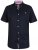 D555 Brixton Shirt Navy - Skjorter - Skjorter til store mænd 2XL- 8XL
