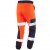 Leo Hawkcombe Ecoviz High Performance Ballistic Stretch Trousers Hi-Vis Orange/Navy - Arbejdstøj - Arbejdstøj i store størrelser