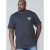 D555 Chalmer Couture Space Dye T-shirt Black - T-shirts - T-shirts i store størrelser - 2XL-14XL