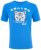 Loyalty & Faith Cracker T-shirt Blue - T-shirts - T-shirts i store størrelser - 2XL-14XL