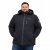 D555 Fretwell Padded Softshell Jacket with Detachable Hood Black - Jakker - Jakker i store størrelser, 2XL- 12XL