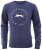 Slazenger Dean Sweatshirt Navy - Trøjer og hættetrøjer - Trøjer og Hættetrøjer i store størrelser - 2XL-14XL