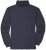 Adamo Fabio Comfort fit Turtleneck Long sleeve T-shirt Charcoal - T-shirts - T-shirts i store størrelser - 2XL-14XL