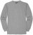 Adamo Floyd Comfort fit Long sleeve T-shirt Grey - T-shirts - T-shirts i store størrelser - 2XL-14XL