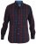 D555 Grady Long Sleeve Check Shirt - Skjorter - Skjorter til store mænd 2XL- 8XL