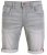 D555 Griffin Denim Shorts Grey - Shorts - Shorts i store størrelser - W40-W60