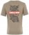 Loyalty & Faith Helix T-shirt Khaki - T-shirts - T-shirts i store størrelser - 2XL-14XL