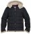 D555 Hudson Hooded Puffer Jacket Navy - Jakker - Jakker i store størrelser, 2XL- 12XL