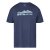 North Latitude Mountain T-Shirt V-Neck Mørkeblå - T-shirts - T-shirts i store størrelser - 2XL-14XL