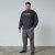 North Latitude Crewneck Sweatshirt Sort - TALL trøjer - TALL sweatshirts til høje mænd