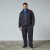North Latitude Sweat Cardigan Sort - TALL trøjer - TALL sweatshirts til høje mænd
