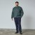 North Latitude Crewneck Logo Sweat Grøn/Khaki - TALL trøjer - TALL sweatshirts til høje mænd