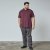 North Latitude Superflex Polo Aubergine - TALL polotrøjer - TALL poloshirts med ekstra længde