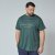 North Latitude T-Shirt Grøn/Khaki - T-shirts - T-shirts i store størrelser - 2XL-14XL