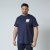 North Latitude T-Shirt With Print Mørkeblå - T-shirts - T-shirts i store størrelser - 2XL-14XL