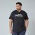 North Latitude Mountain T-Shirt V-Neck Sort - T-shirts - T-shirts i store størrelser - 2XL-14XL