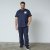 North Latitude T-Shirt With Print Mørkeblå - TALL T-shirts - Lange T-shirts Mænd