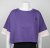 Nora Mikken AGNES Crop Top Purple - T-shirts - T-shirts & croptops