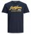 Jack & Jones Logo T-Shirt Navy - T-shirts - T-shirts i store størrelser - 2XL-14XL