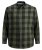 Jack & Jones Gingham L/S Shirt Dusty Olive - Skjorter - Skjorter til store mænd 2XL- 8XL