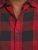 Jack & Jones Gingham Shirt L/S Brick Red - Skjorter - Skjorter til store mænd 2XL- 8XL
