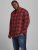 Jack & Jones Gingham Shirt L/S Brick Red - Skjorter - Skjorter til store mænd 2XL- 8XL