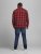 Jack & Jones Gingham Shirt L/S Brick Red - Skjorter - Skjorter til store mænd 2XL- 8XL