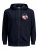 Jack & Jones Califlomax Sweat Hood Navy blazer - Trøjer og hættetrøjer - Trøjer og Hættetrøjer i store størrelser - 2XL-14XL