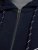 Jack & Jones Califlomax Sweat Hood Navy blazer - Trøjer og hættetrøjer - Trøjer og Hættetrøjer i store størrelser - 2XL-14XL