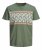 Jack & Jones Sunnys Tee Sea Spray - T-shirts - T-shirts i store størrelser - 2XL-14XL