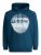 Jack & Jones Booster Hoodie Blue - Trøjer og hættetrøjer - Trøjer og Hættetrøjer i store størrelser - 2XL-14XL