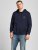 Jack & Jones JJESHARK SWEAT Hoodie Navy - Trøjer og hættetrøjer - Trøjer og Hættetrøjer i store størrelser - 2XL-14XL