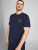 Jack & Jones JJESHARK TEE Navy - T-shirts - T-shirts i store størrelser - 2XL-14XL
